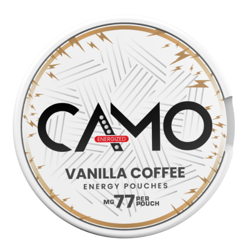 CAMO | VANILLA COFFEE ENERGY POUCH | 77mg