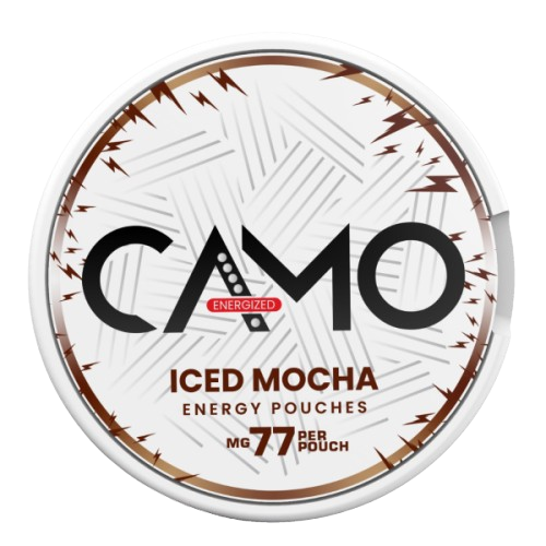 CAMO | ICED MOCHA ENERGY POUCH | 77mg