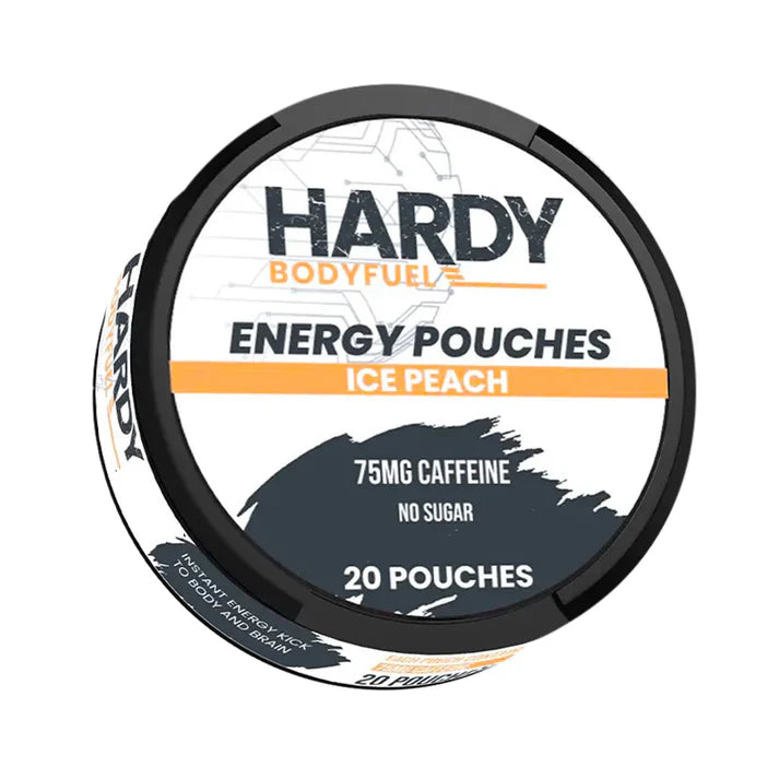 HARDY | ICE PEACH ENERGY POUCH | 75mg