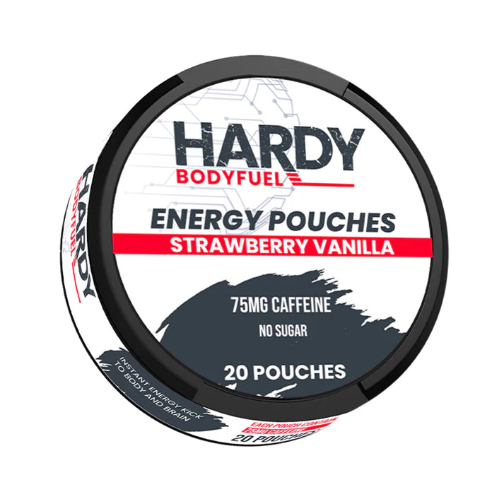 HARDY | STRAWBERRY VANILLA ENERGY POUCH | 75mg