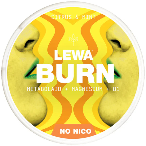 LEWA BURN | CITRUS MINT ENERGY POUCH | 20mg