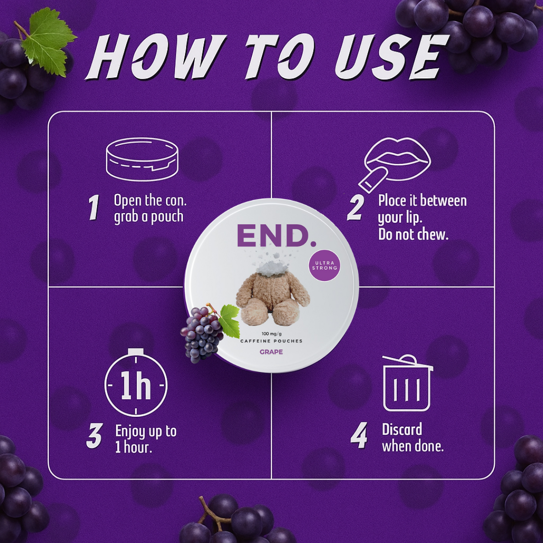 END. | COFFEE ENERGY POUCH | 75mg