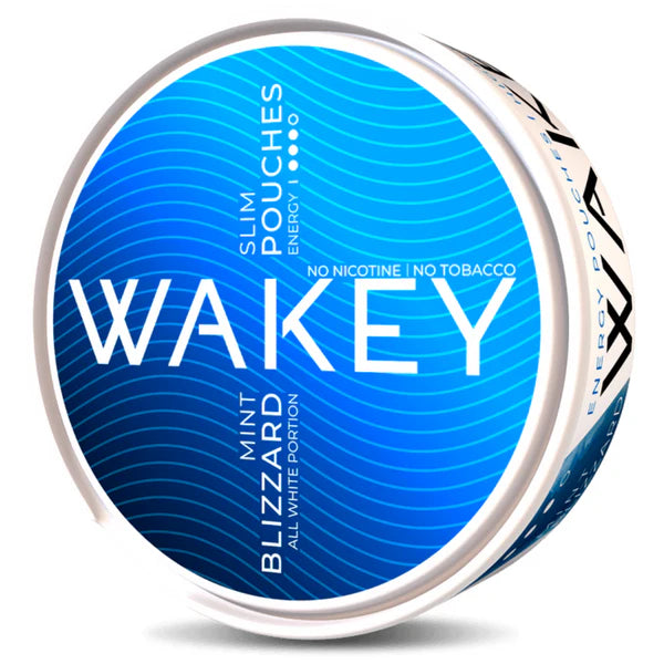 WAKEY | BLIZZARD MINT ENERGY POUCH | 50mg