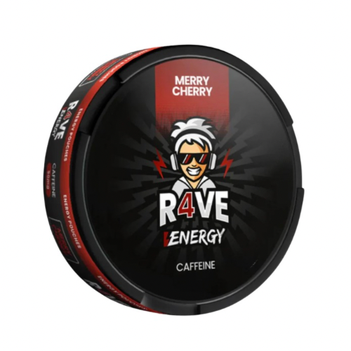 R4VE ENERGY | MERRY CHERRY ENERGY POUCH | 80mg
