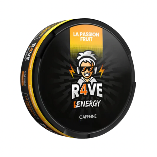 R4VE ENERGY | LA PASSION FRUIT ENERGY POUCH | 80mg