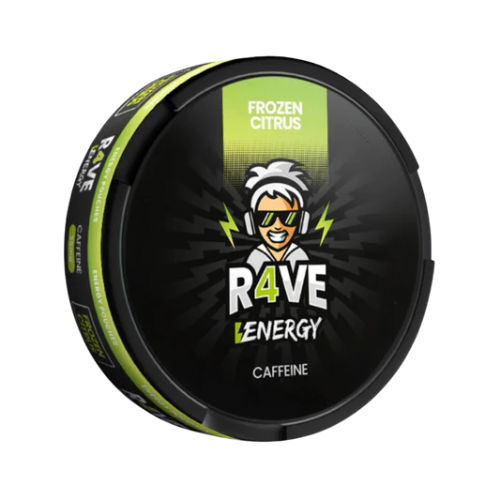 R4VE ENERGY | FROZEN CITRUS ENERGY POUCH | 80mg