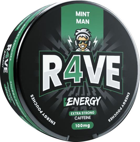R4VE | MINT MAN ENERGY POUCH | 100mg
