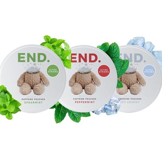 END. | Classic Cool Pack | Spearmint | Peppermint | Ice Energy | 75mg