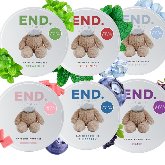 END. | CLASSIC + FRUITY | 6 FLAVOURS | 75mg