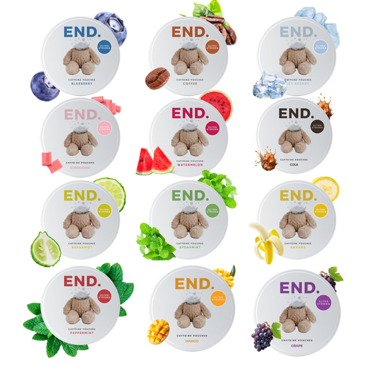END. | MEGA BUNDLE VARIETY PACK | 12 FLAVOURS | 75mg