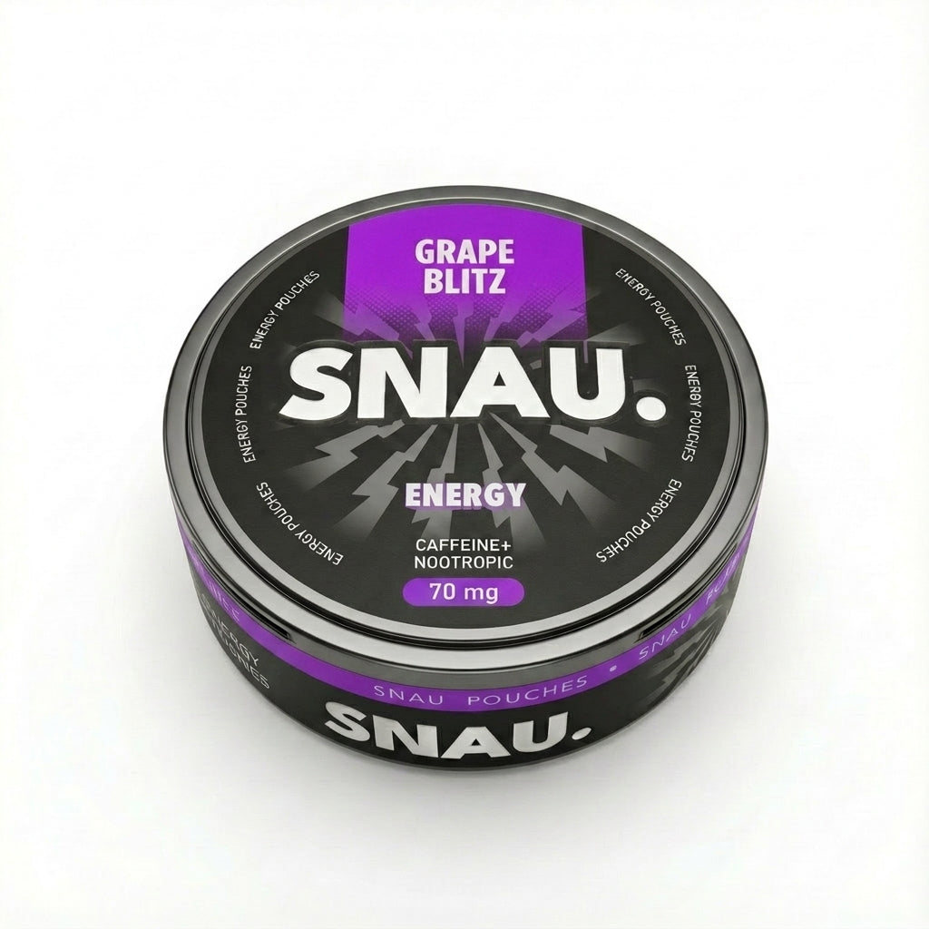 SNAU POUCH™ | CAFFEINE + NOOTROPIC FORMULA | 70mg