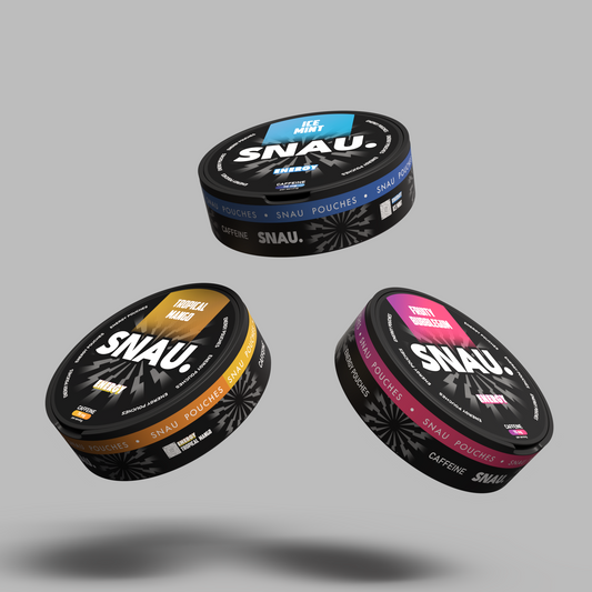 SNAU POUCH™ | CAFFEINE + NOOTROPIC FORMULA | 70mg