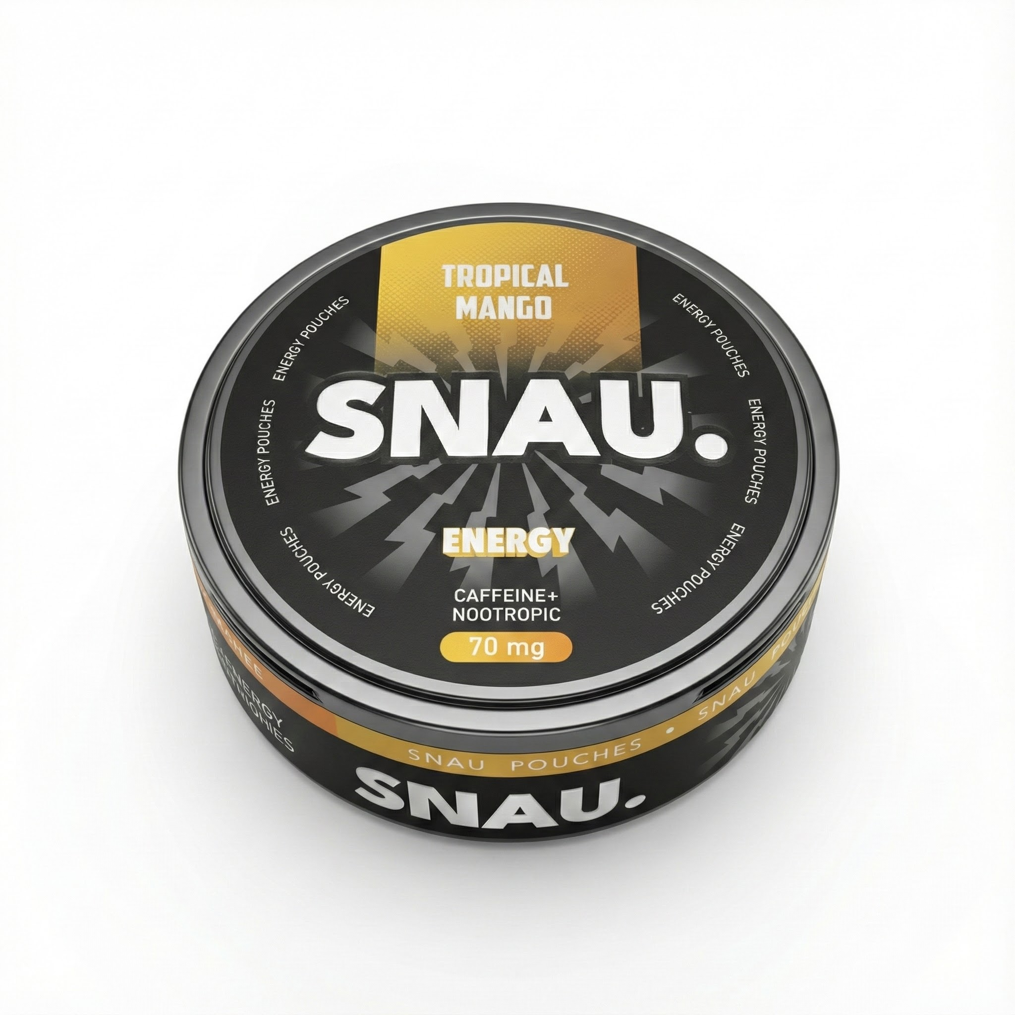 SNAU POUCH™ | CAFFEINE + NOOTROPIC FORMULA | 70mg