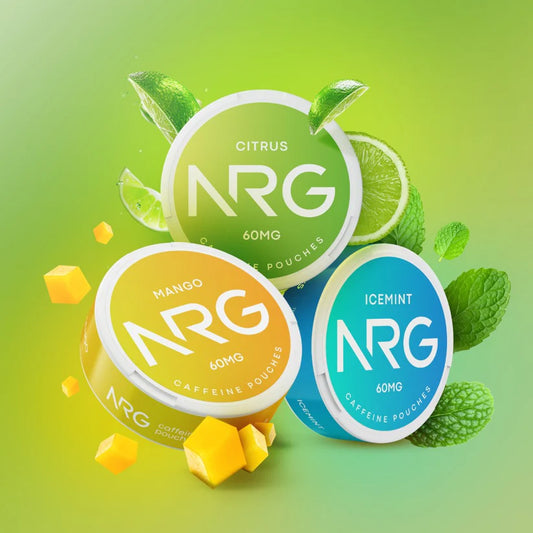 NRG Nootropic Pouches | Mix N Match | 3 Flavours | 60mg